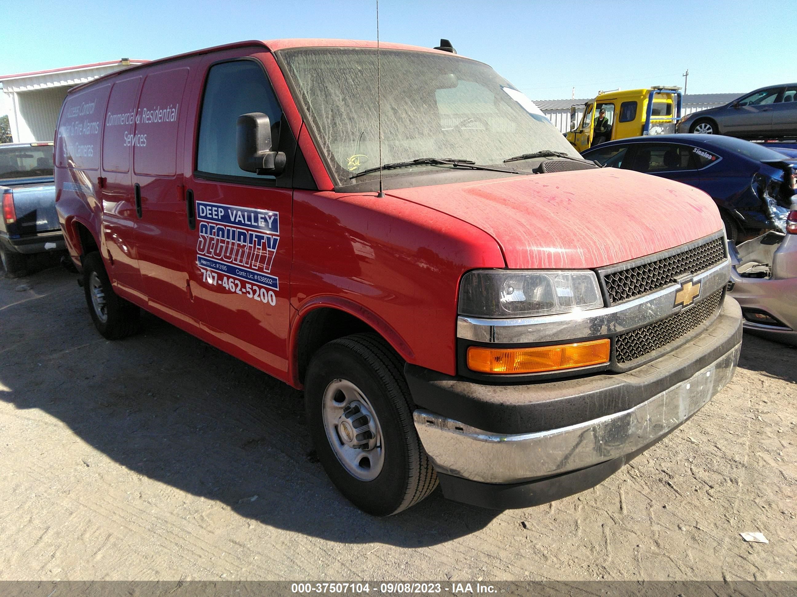 CHEVROLET EXPRESS 2022 1gcwgaf70n1197964