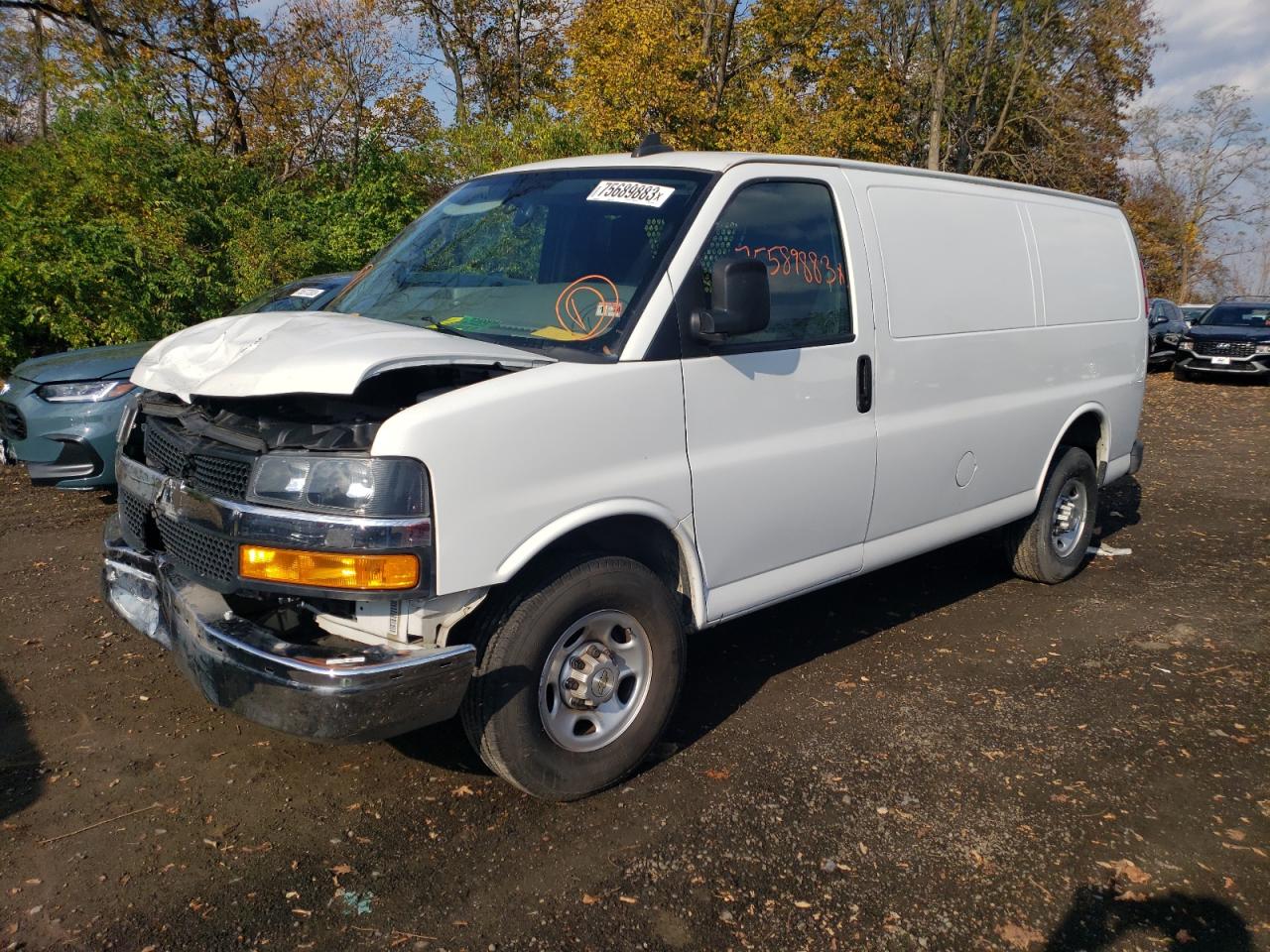 CHEVROLET EXPRESS 2021 1gcwgaf78m1251798