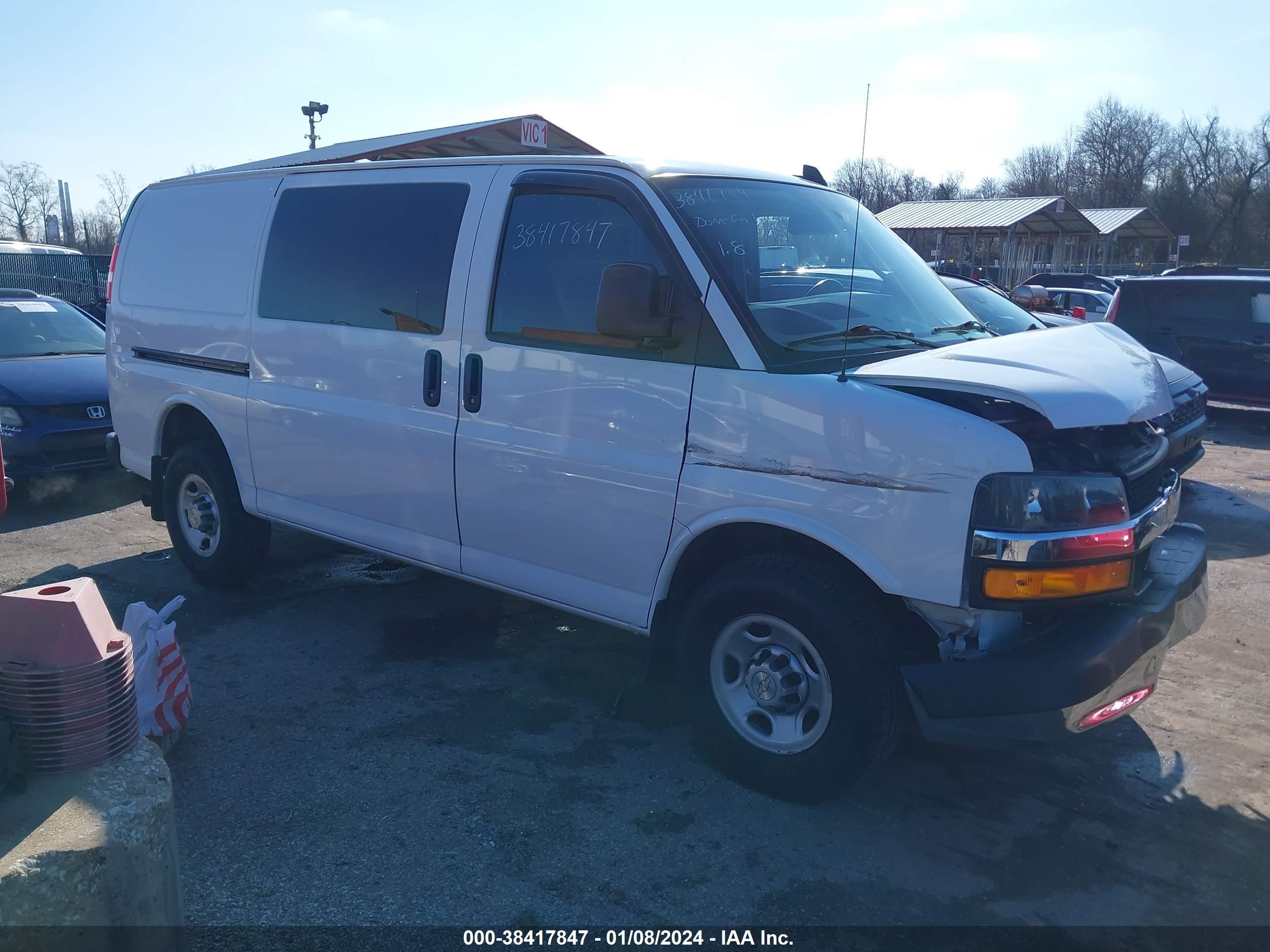 CHEVROLET EXPRESS 2021 1gcwgaf7xm1150200