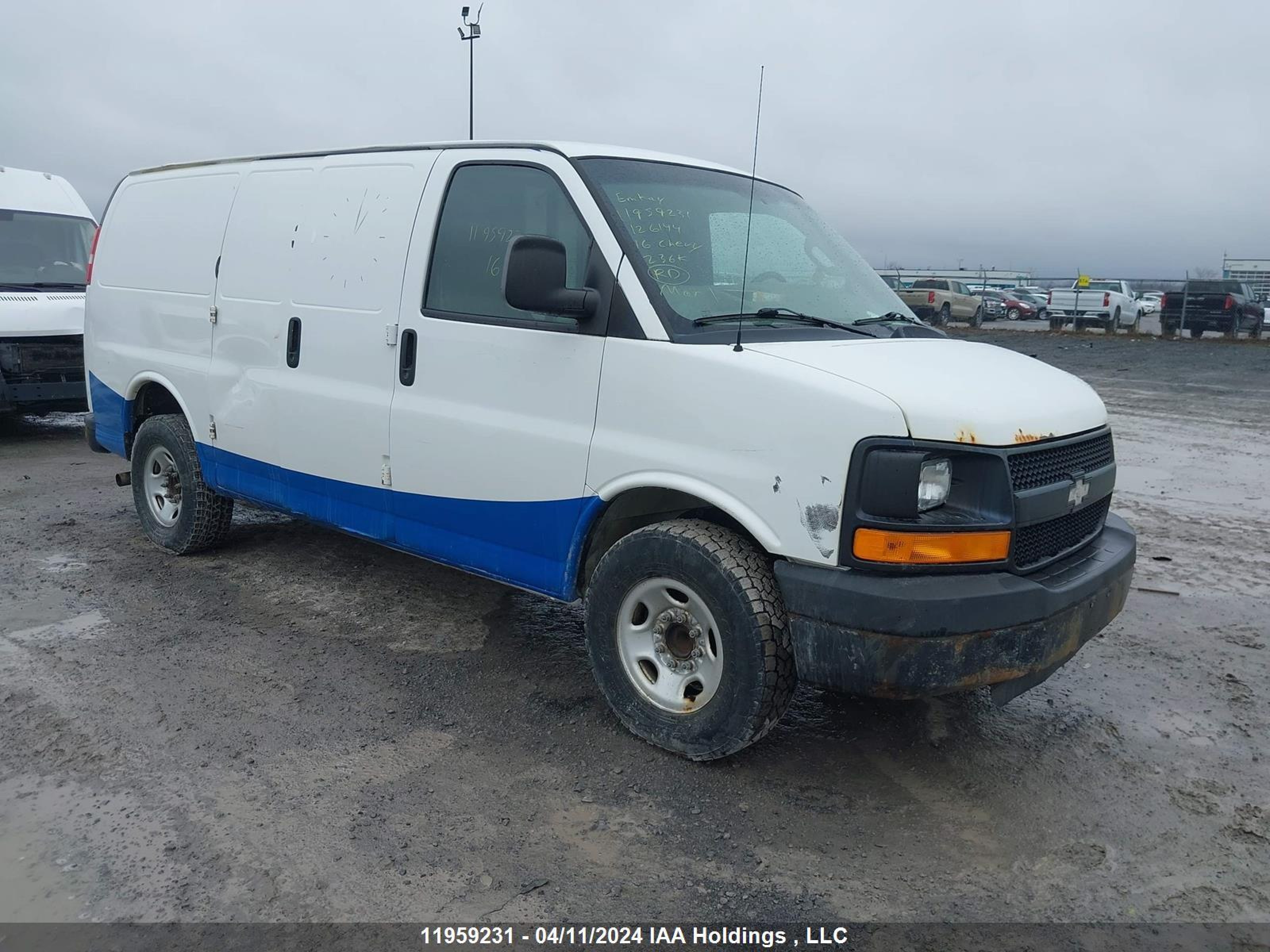 CHEVROLET EXPRESS 2016 1gcwgaff0g1126144