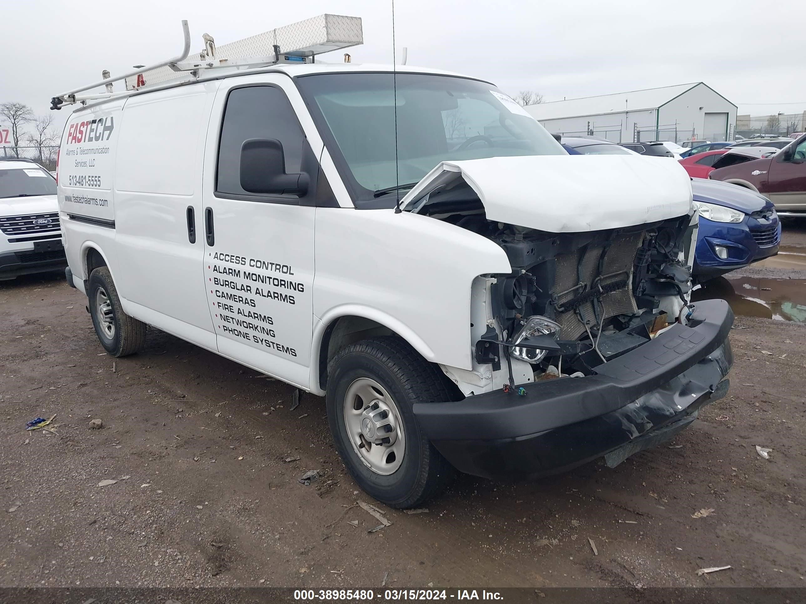 CHEVROLET EXPRESS 2016 1gcwgaff2g1235026