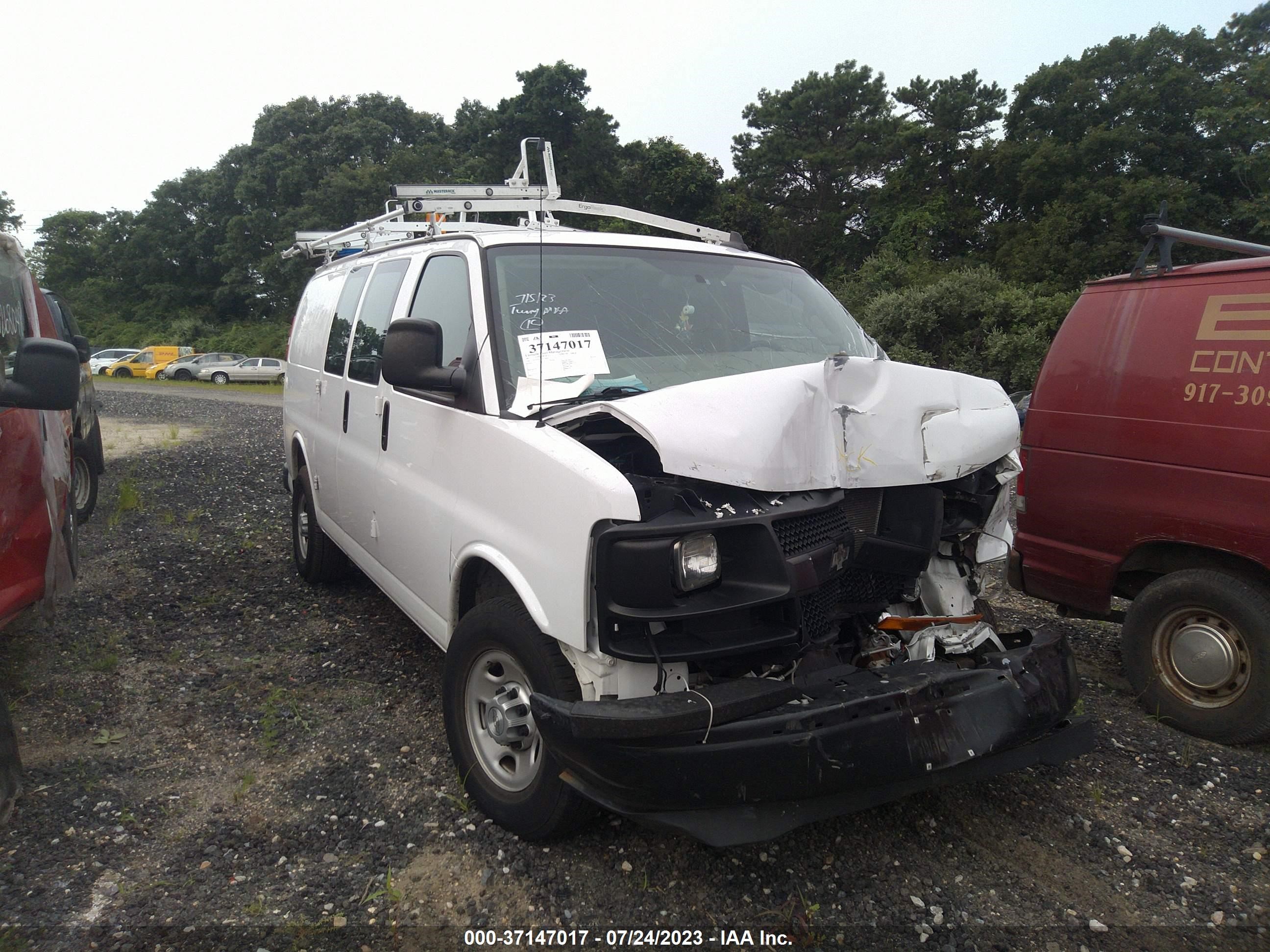 CHEVROLET EXPRESS 2017 1gcwgaff2h1349514