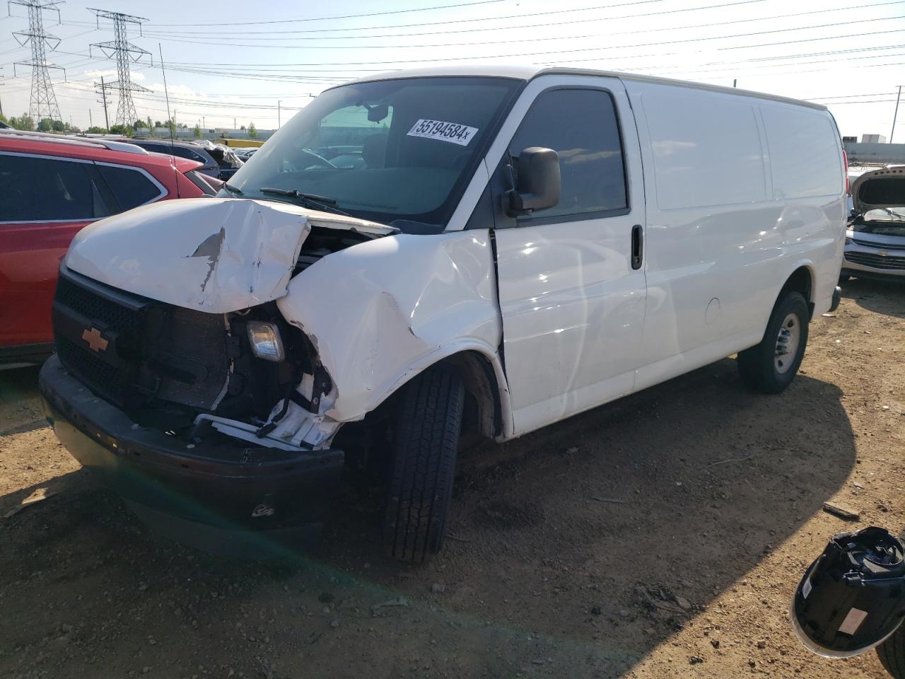 CHEVROLET EXPRESS 2017 1gcwgaff3h1296905