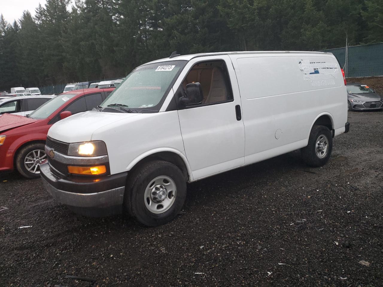 CHEVROLET EXPRESS 2017 1gcwgaff7h1339514