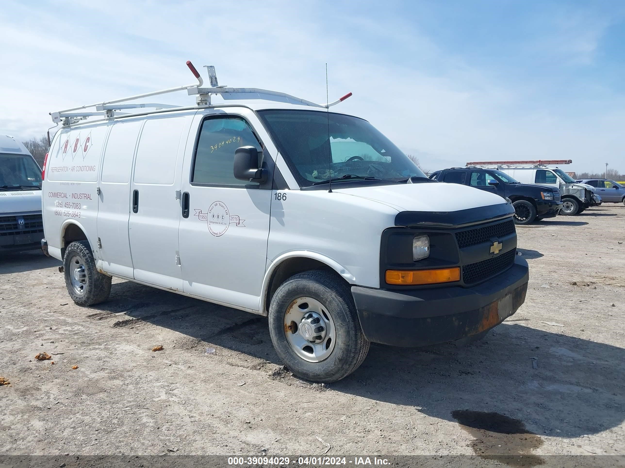 CHEVROLET EXPRESS 2016 1gcwgaff8g1284148