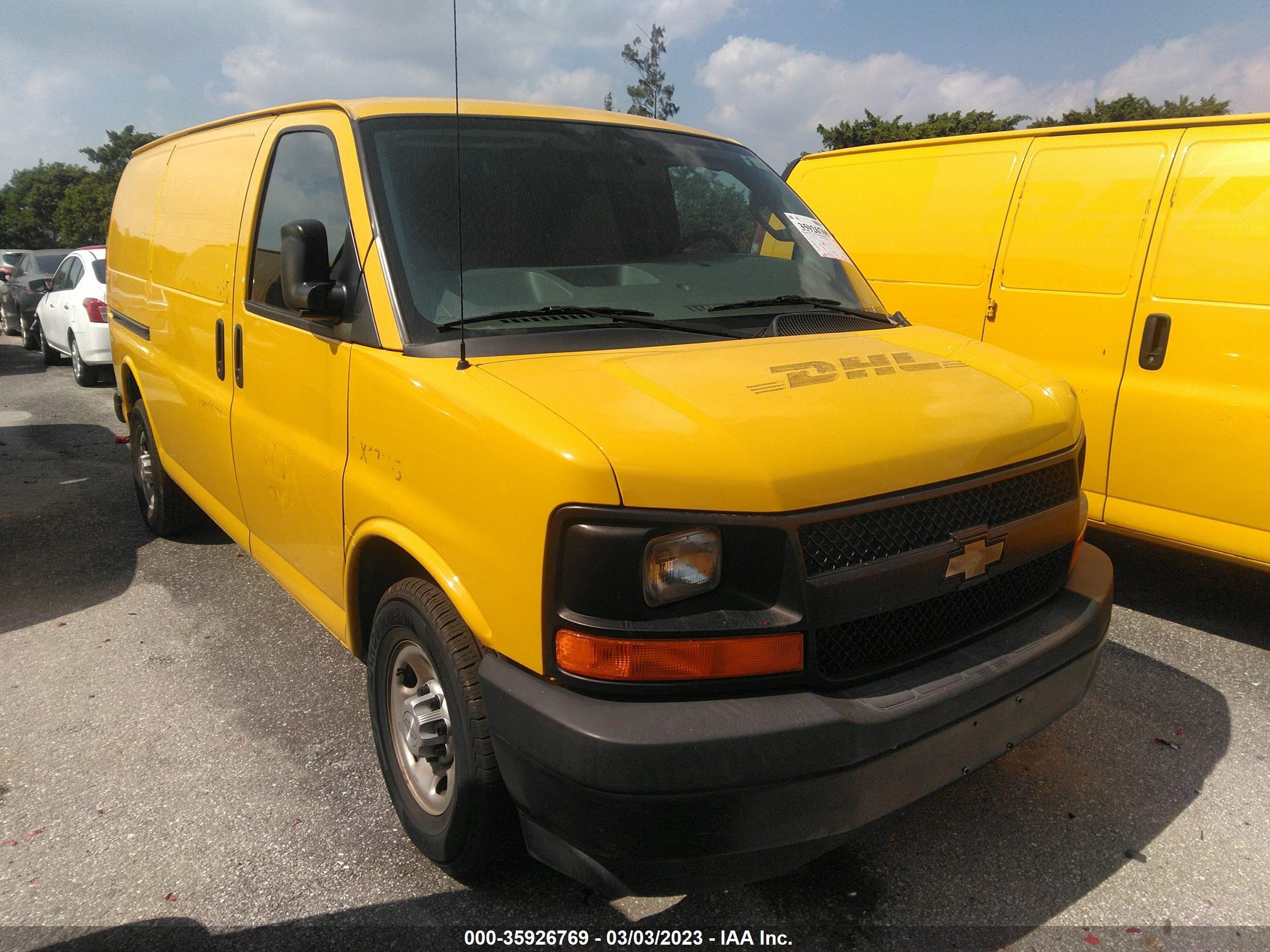 CHEVROLET EXPRESS 2017 1gcwgaff8h1132825