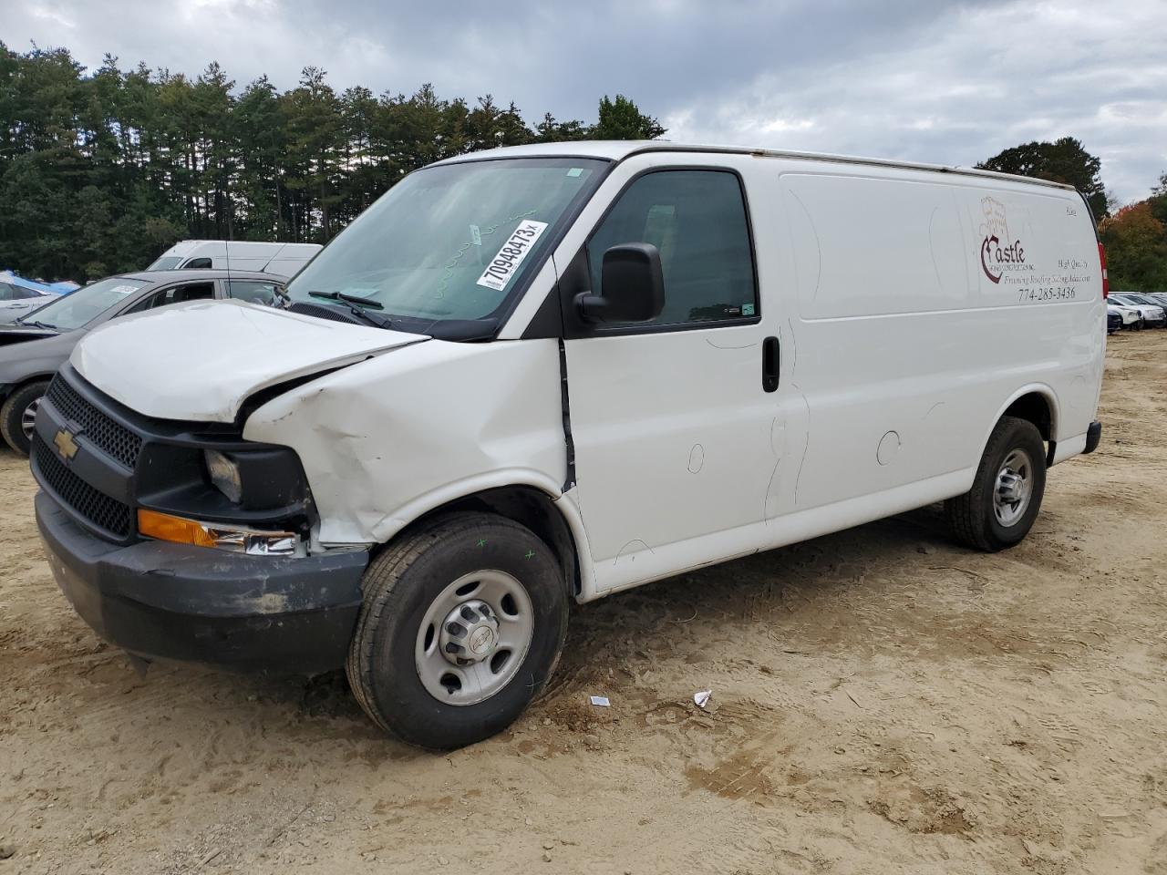 CHEVROLET EXPRESS 2016 1gcwgaffxg1279145