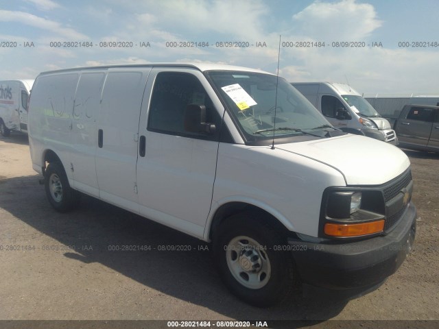 CHEVROLET EXPRESS CARGO VAN 2017 1gcwgaffxh1109188