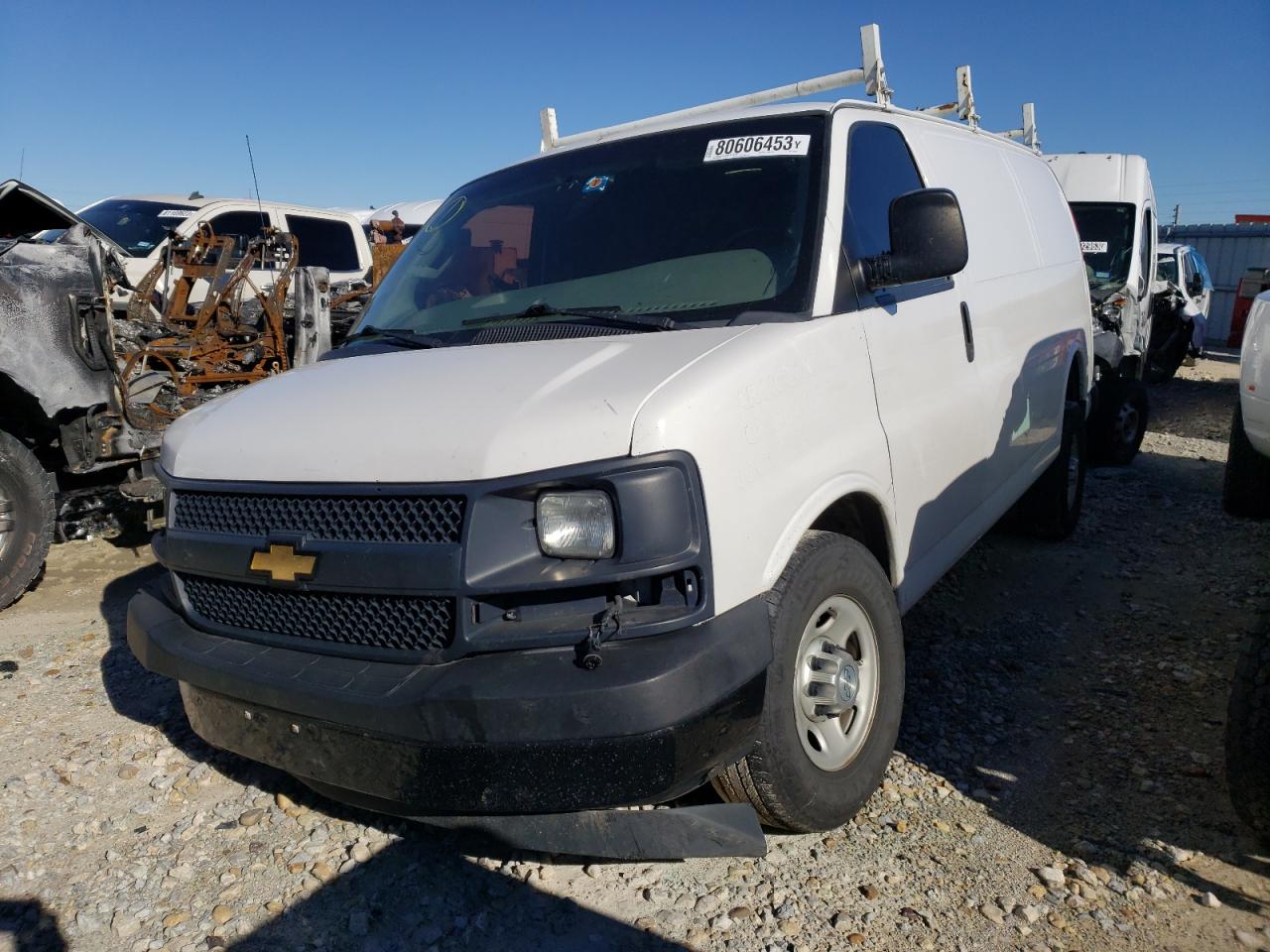 CHEVROLET EXPRESS 2017 1gcwgaffxh1117940