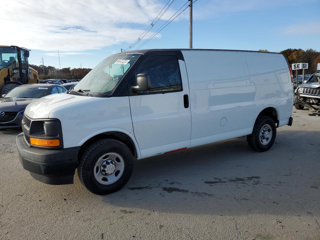 CHEVROLET EXPRESS 2017 1gcwgaffxh1122183