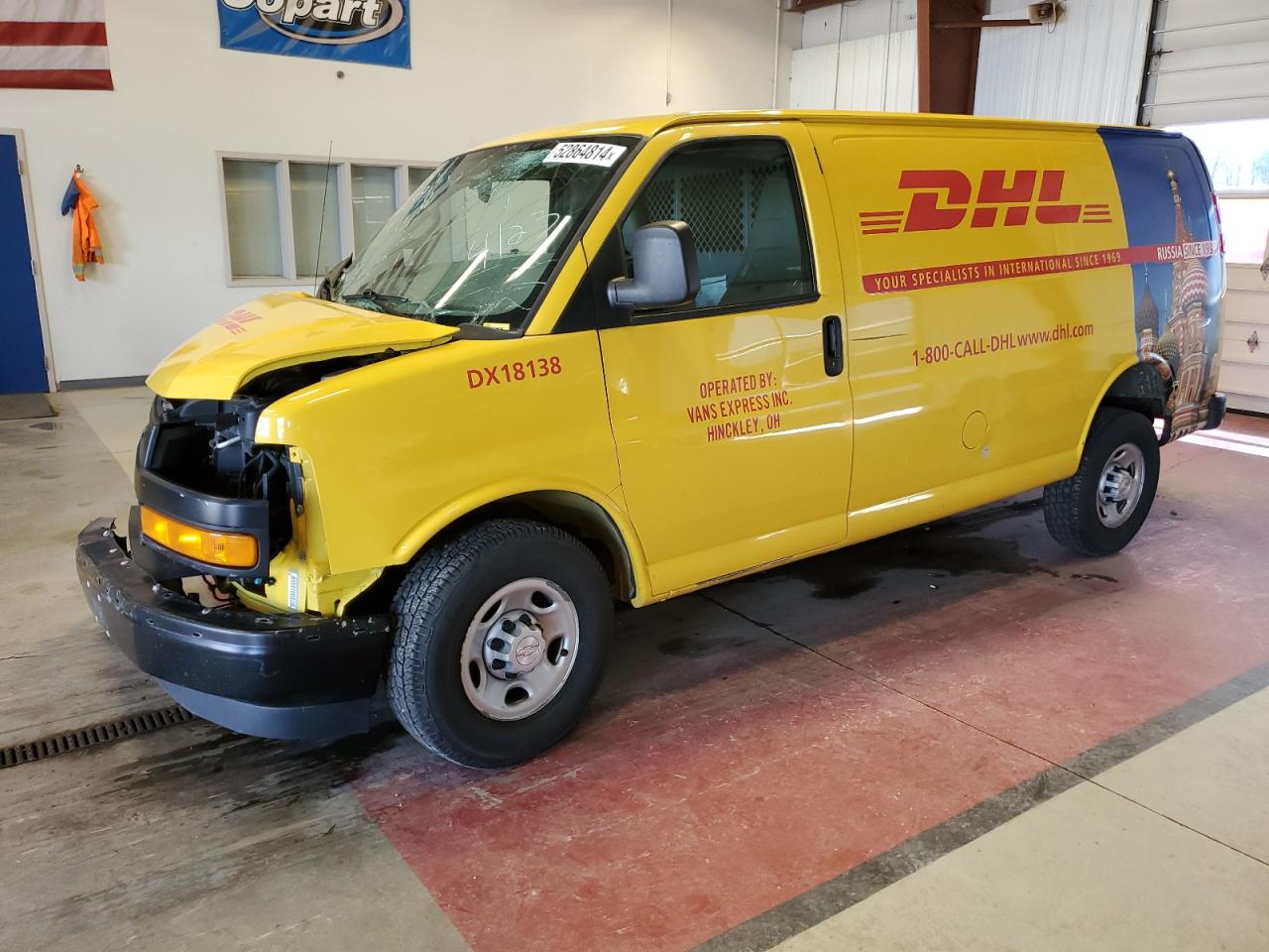 CHEVROLET EXPRESS 2018 1gcwgafg0j1316591