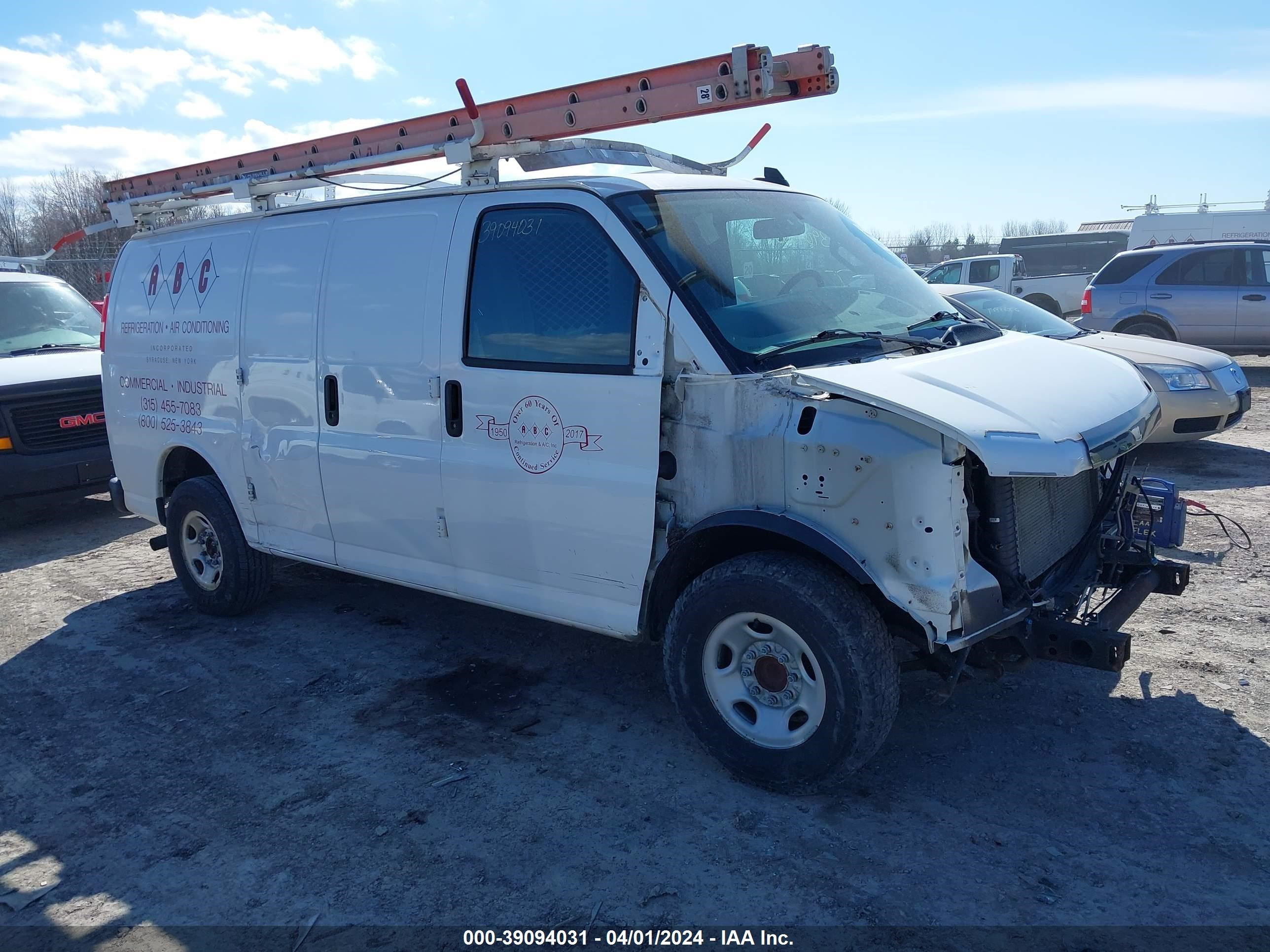 CHEVROLET EXPRESS 2018 1gcwgafg1j1242842