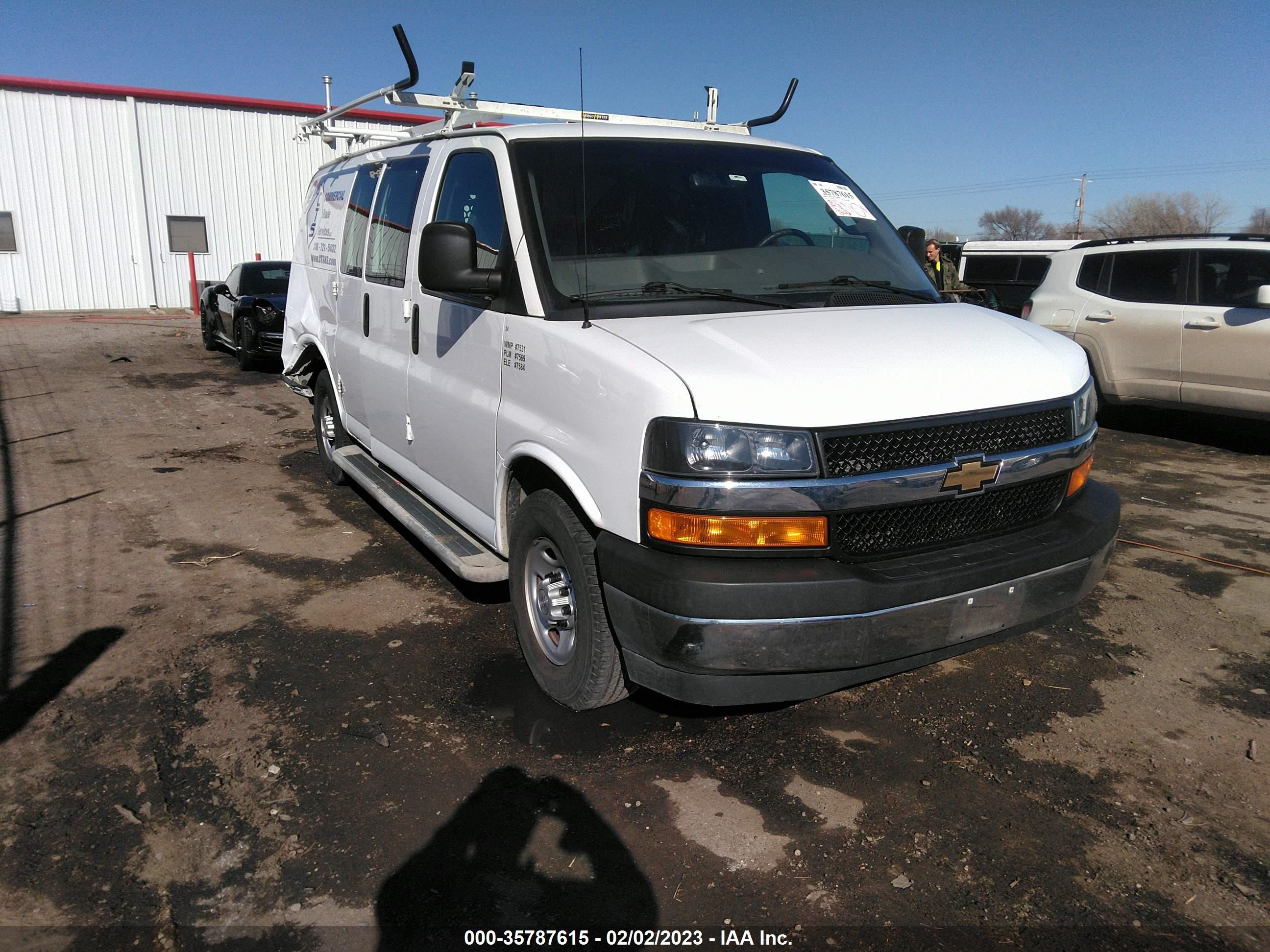 CHEVROLET EXPRESS 2018 1gcwgafg3j1908468