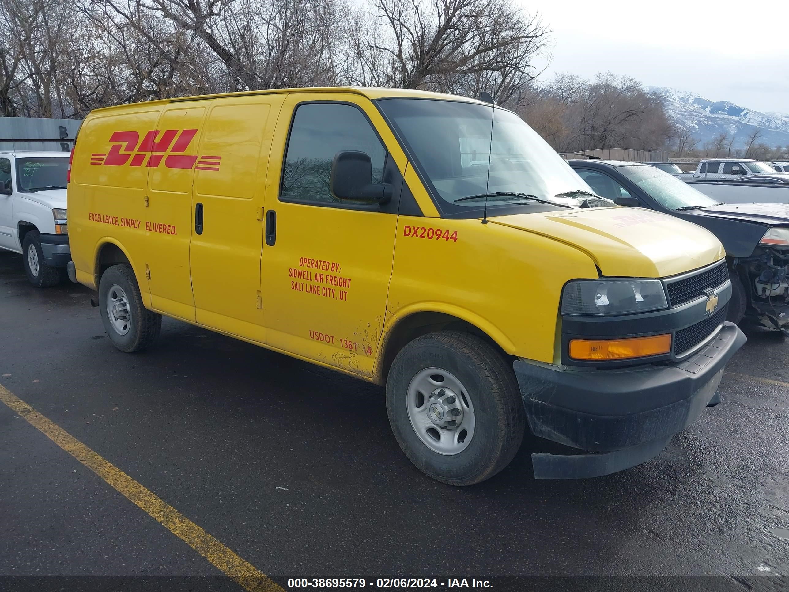 CHEVROLET EXPRESS 2020 1gcwgafg3l1274615