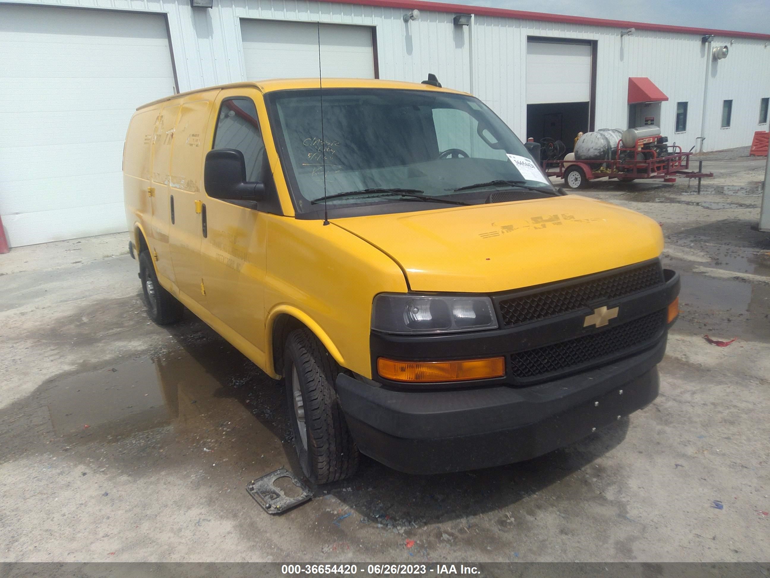 CHEVROLET EXPRESS 2019 1gcwgafg7k1333518