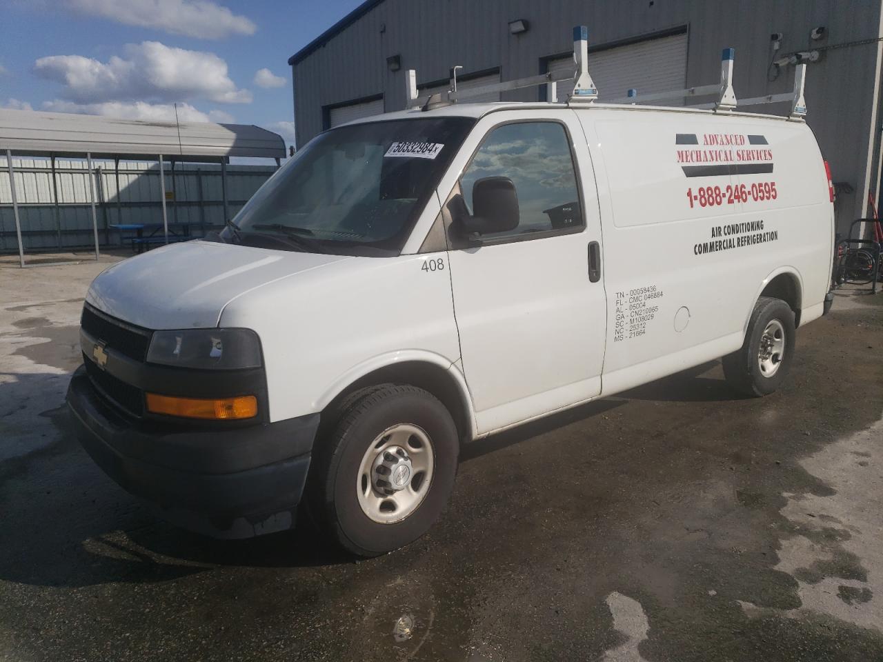 CHEVROLET EXPRESS 2018 1gcwgafg8j1338161