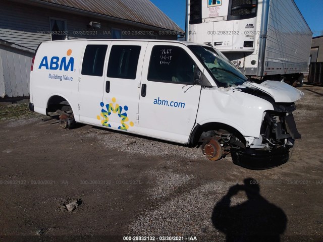 CHEVROLET EXPRESS CARGO VAN 2018 1gcwgafp0j1203630