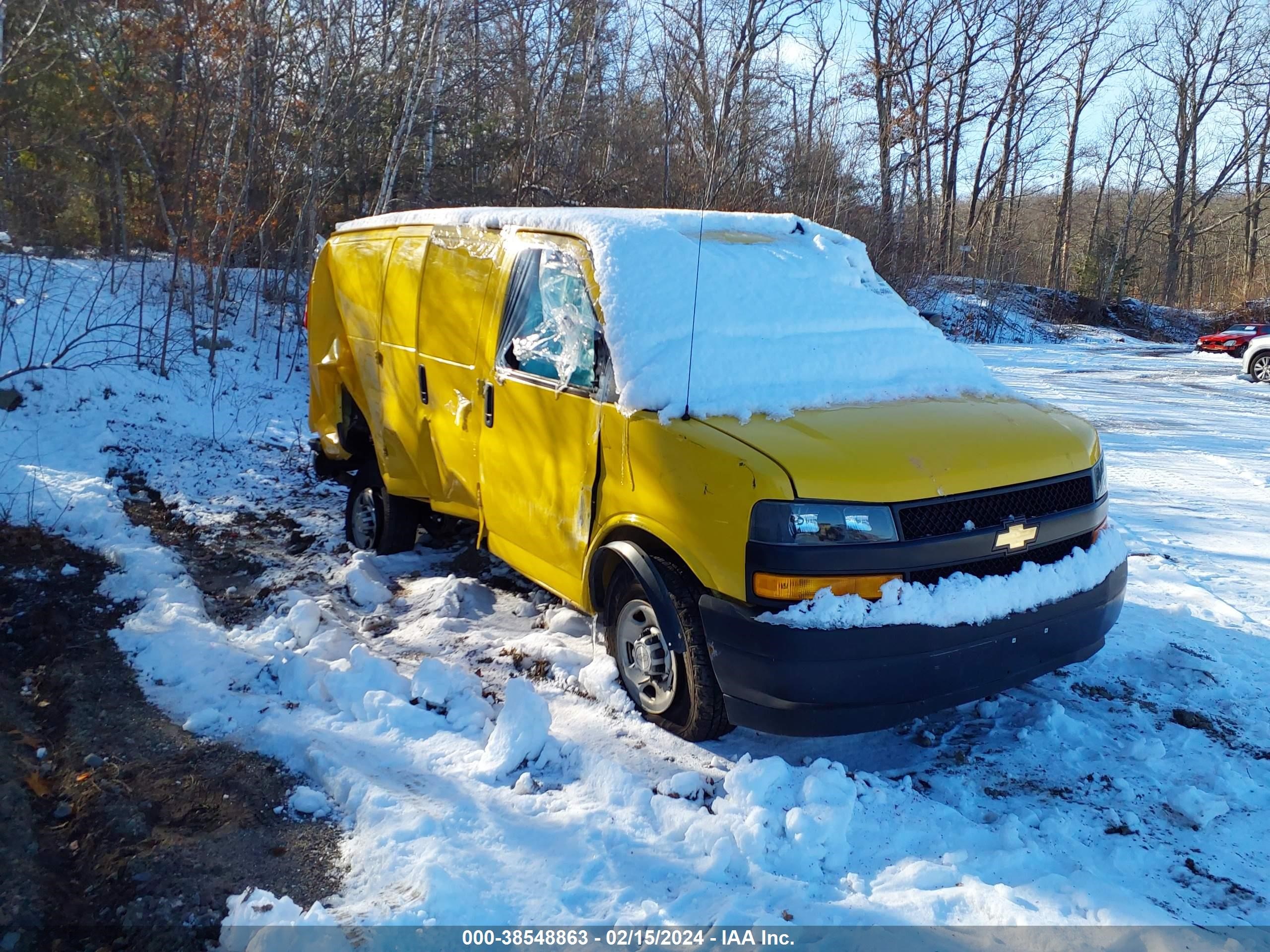 CHEVROLET EXPRESS 2019 1gcwgafp1k1338634