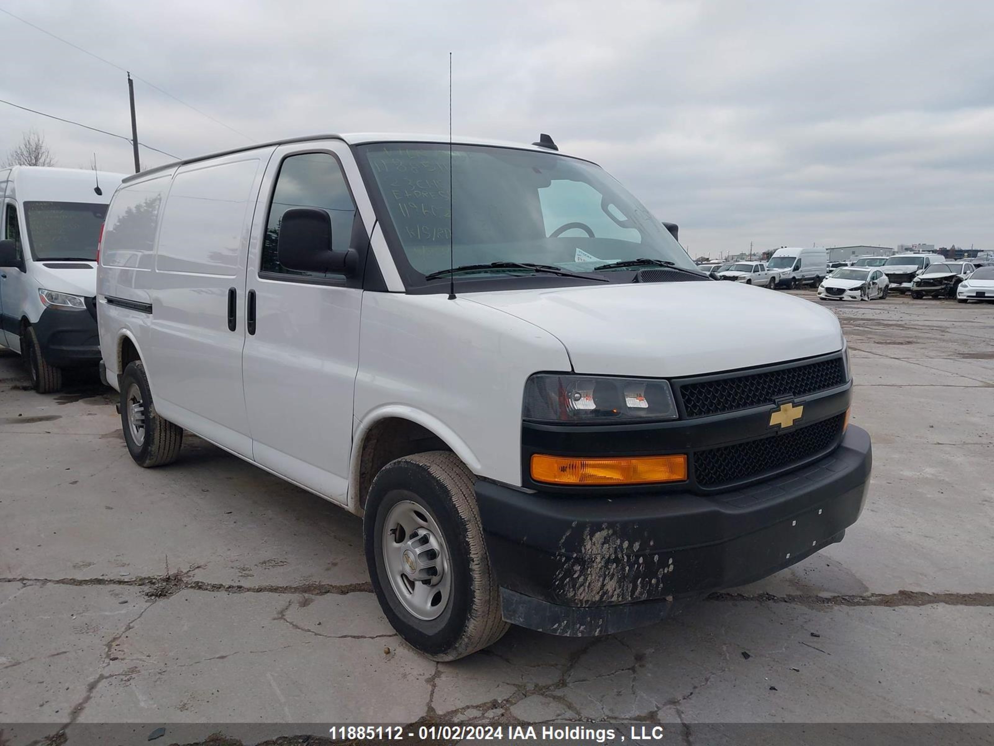 CHEVROLET EXPRESS 2023 1gcwgafp1p1119602