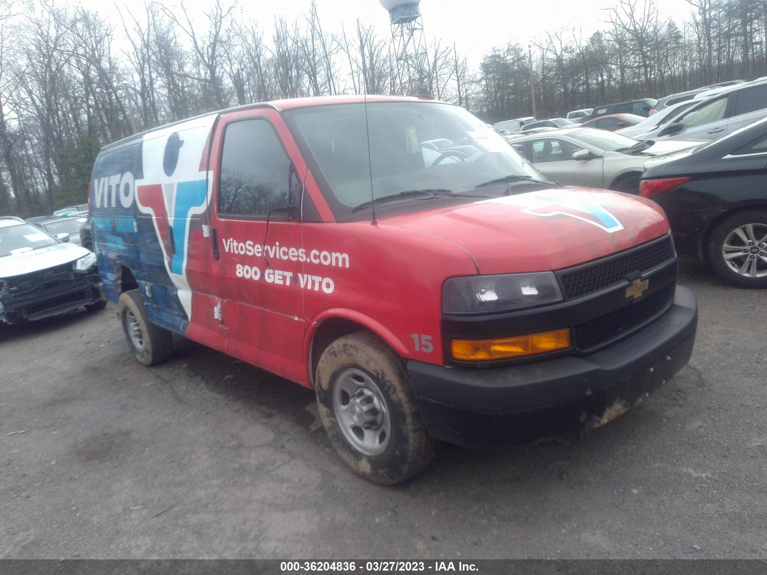 CHEVROLET EXPRESS 2020 1gcwgafp4l1267186