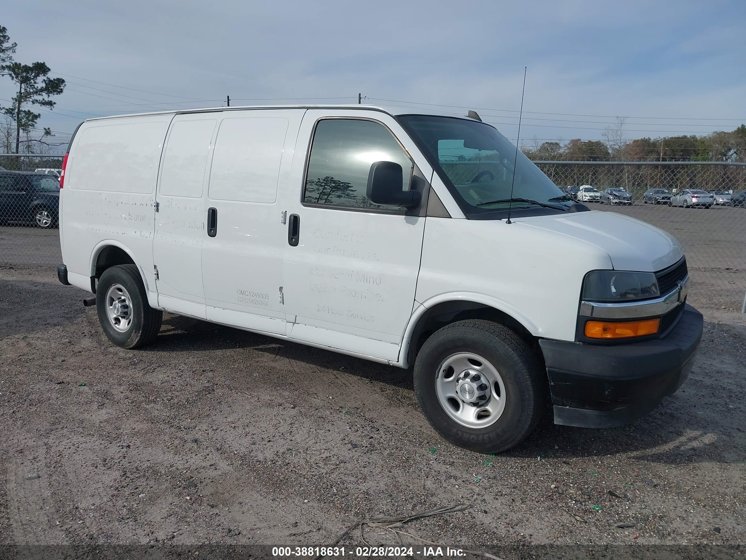 CHEVROLET EXPRESS 2020 1gcwgafp5l1154279