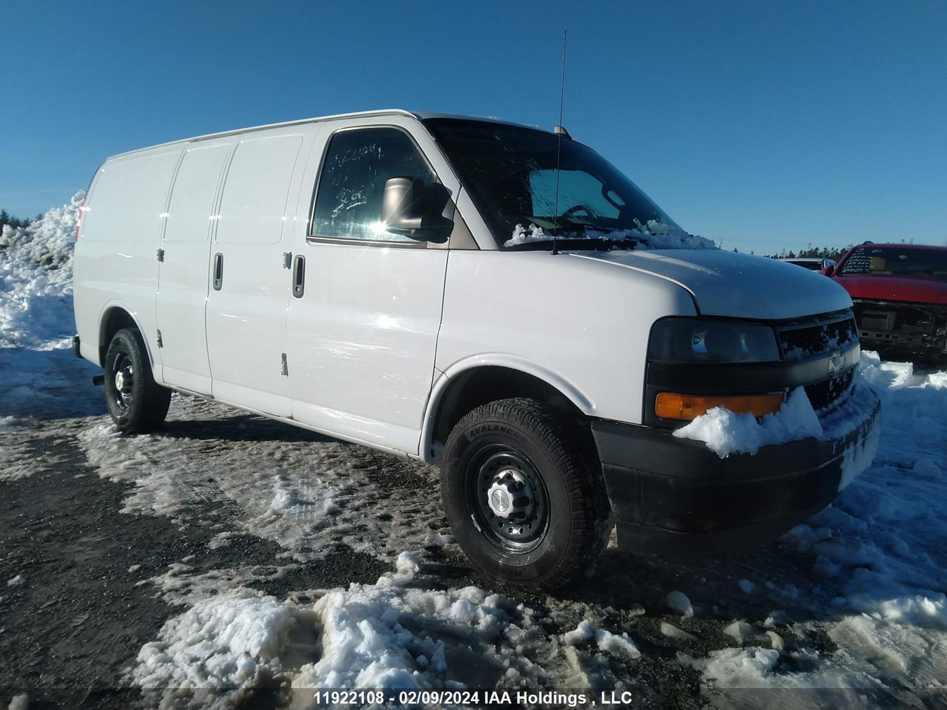 CHEVROLET EXPRESS 2019 1gcwgafp7k1329078