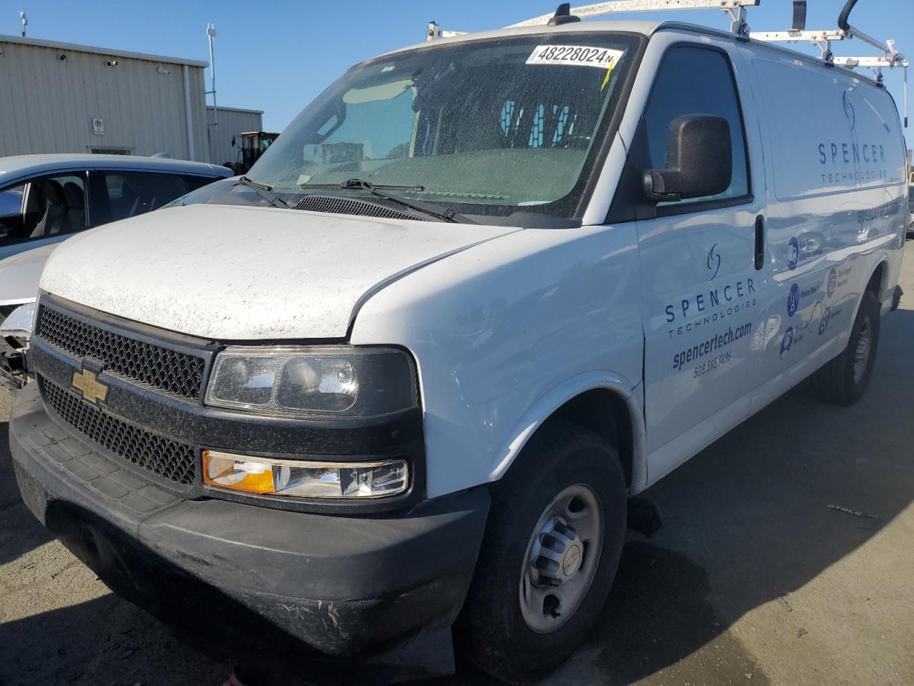 CHEVROLET EXPRESS 2018 1gcwgafp9j1278701