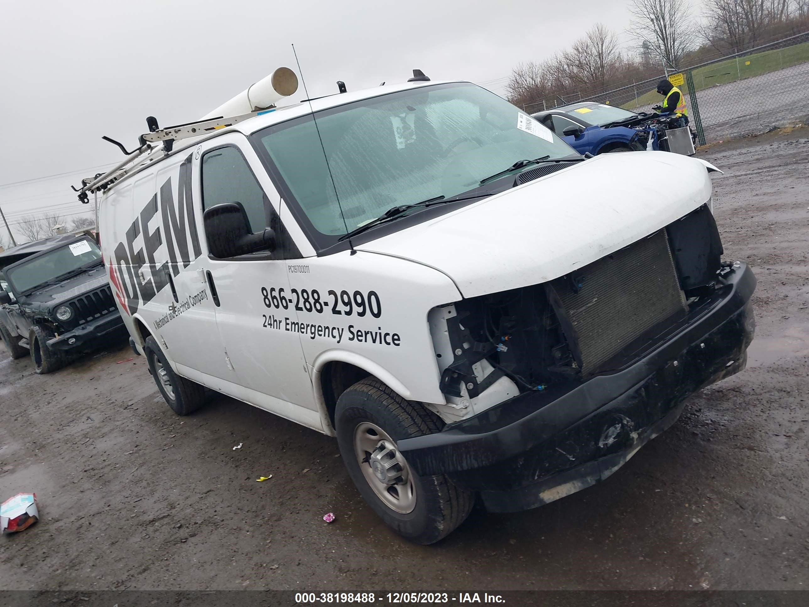 CHEVROLET EXPRESS 2019 1gcwgafp9k1368500