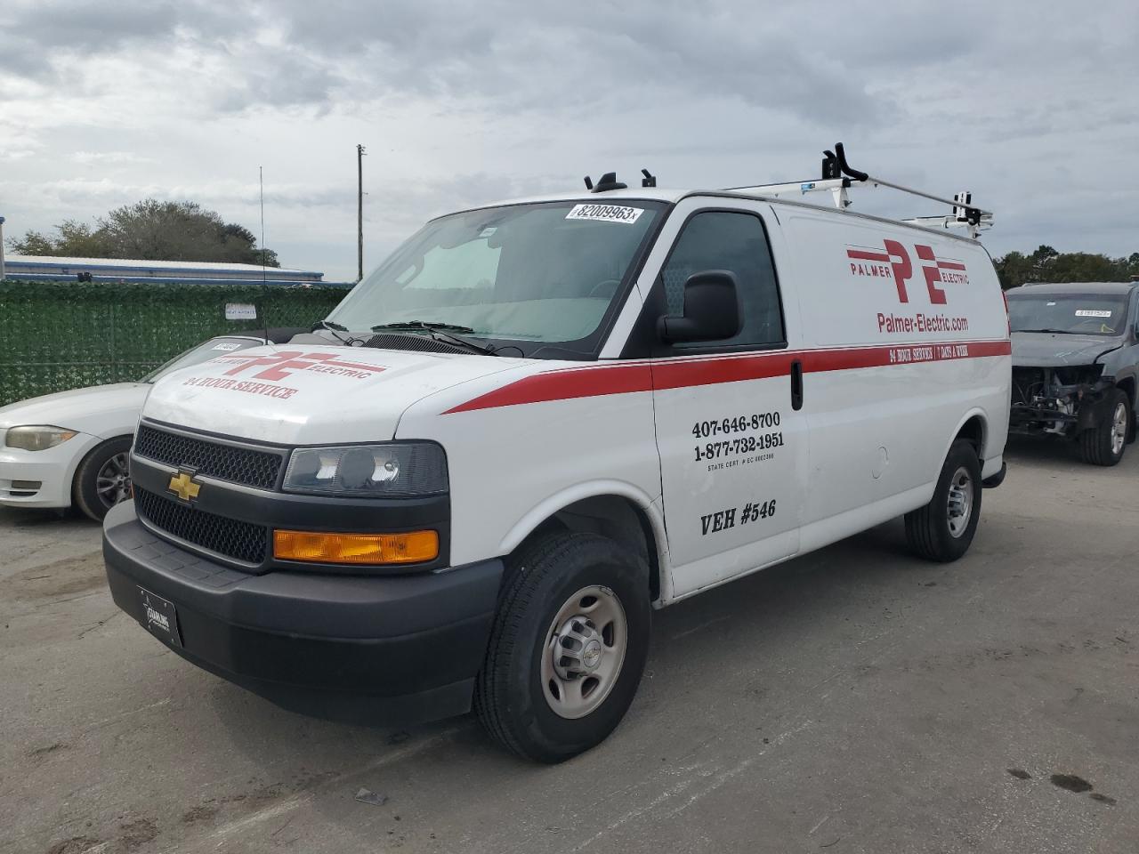 CHEVROLET EXPRESS 2023 1gcwgafpxp1100580