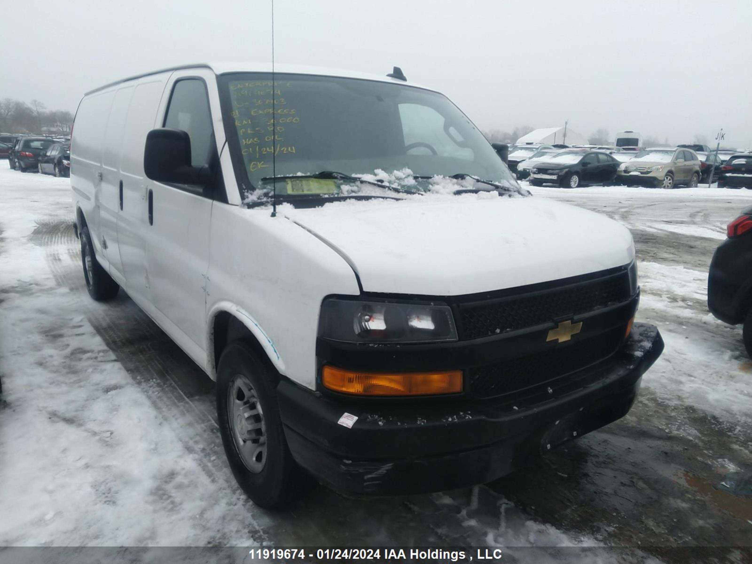 CHEVROLET EXPRESS 2021 1gcwgbf70m1307903