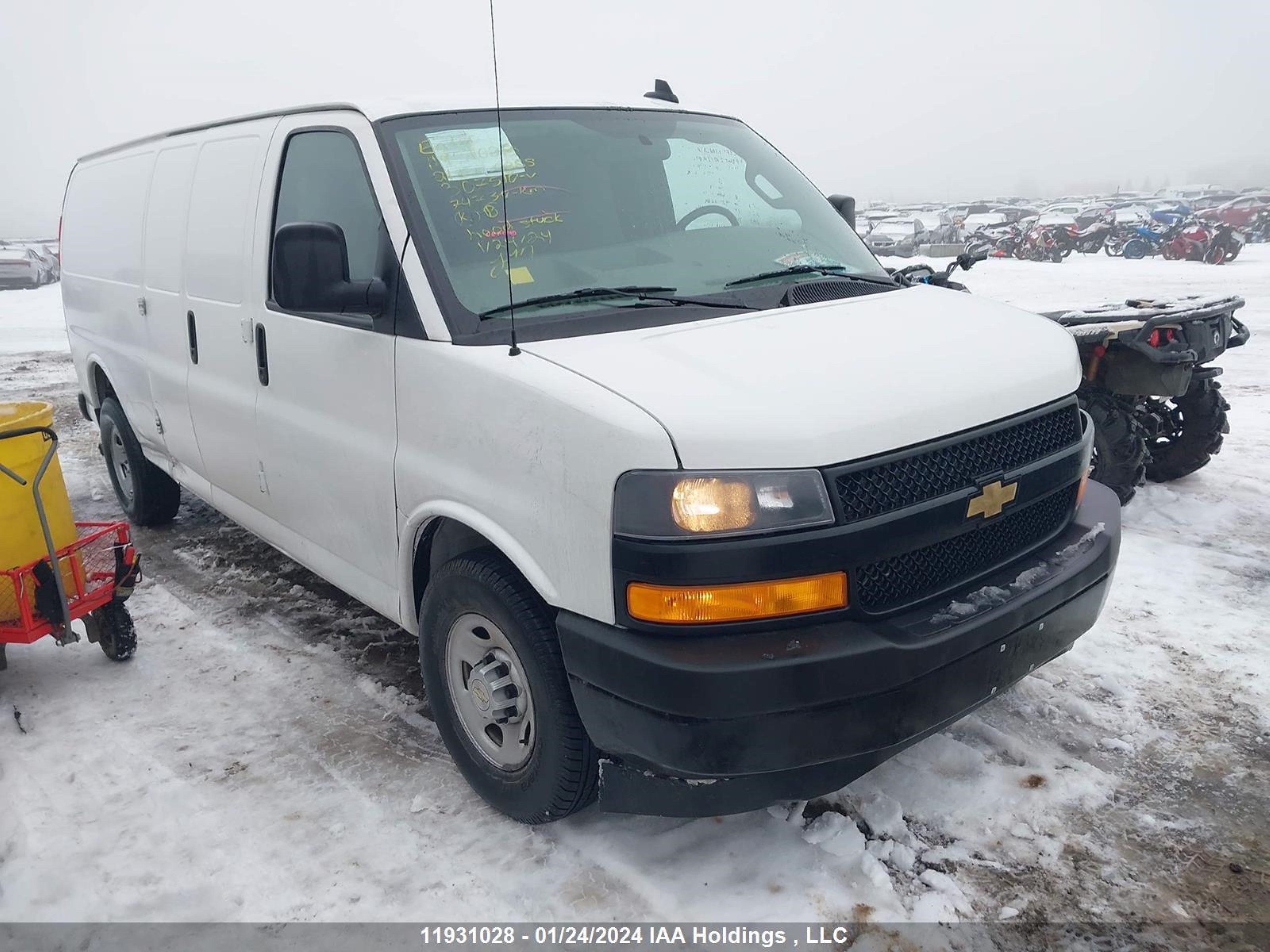 CHEVROLET EXPRESS 2021 1gcwgbf73m1307510