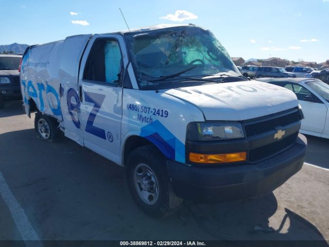 CHEVROLET EXPRESS 2019 1gcwgbfbxk1229325