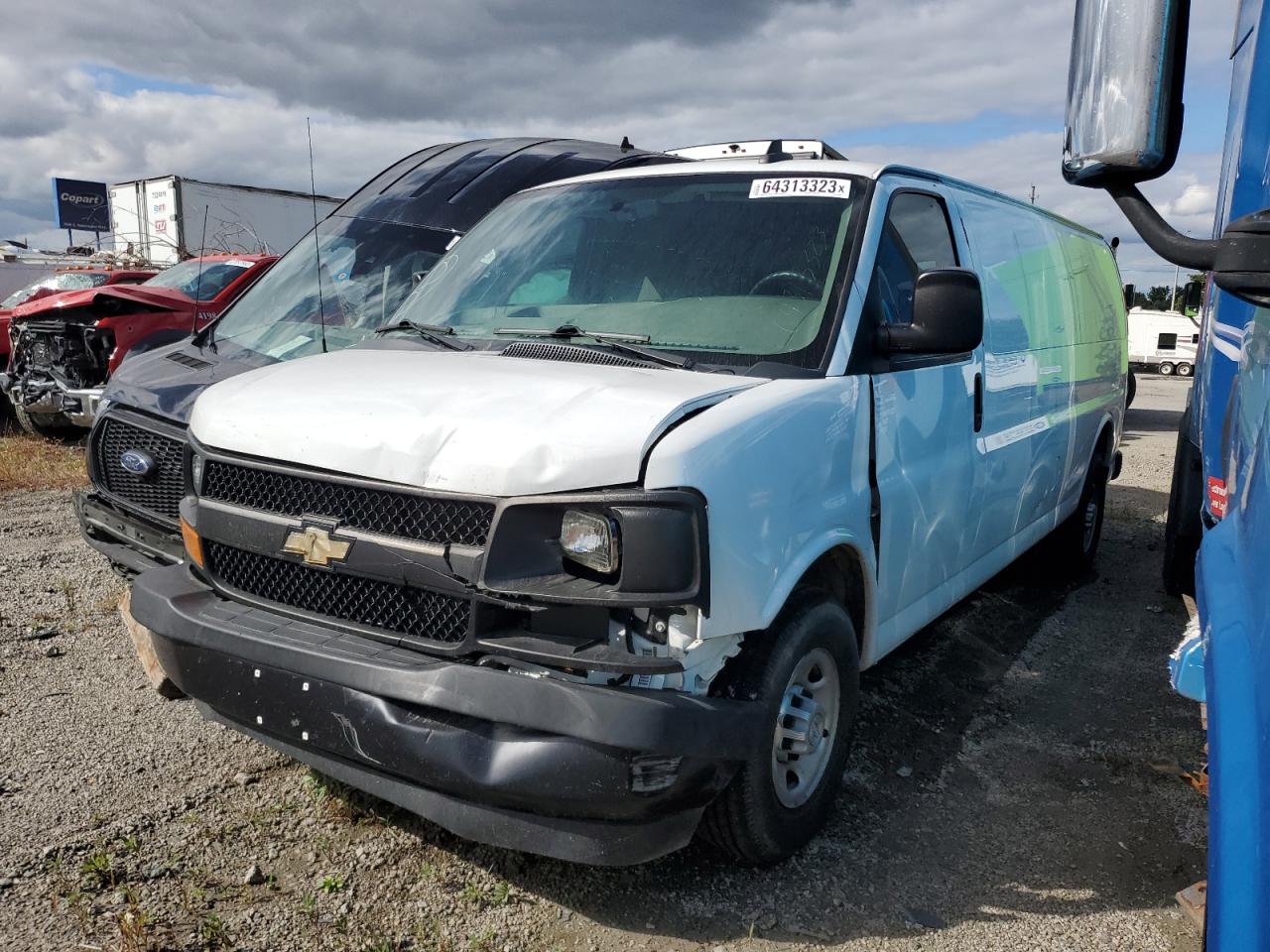 CHEVROLET EXPRESS 2017 1gcwgbff5h1342143