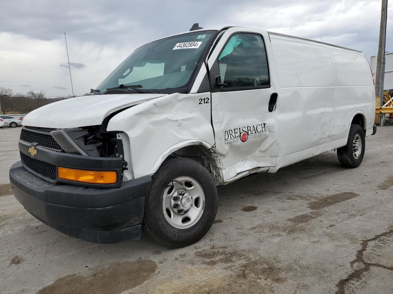 CHEVROLET EXPRESS 2019 1gcwgbfg1k1230312