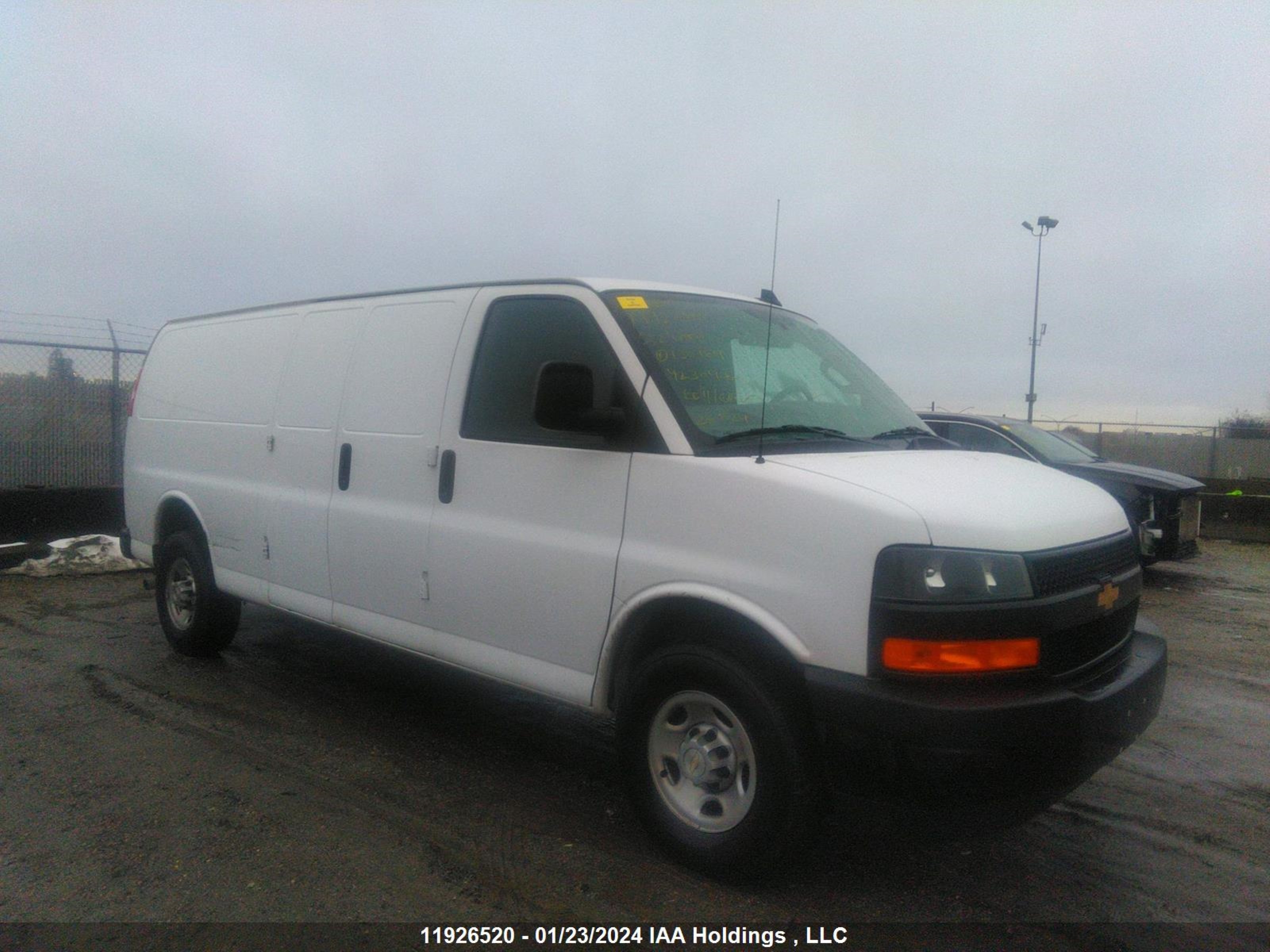 CHEVROLET EXPRESS 2022 1gcwgbfp1n1138704