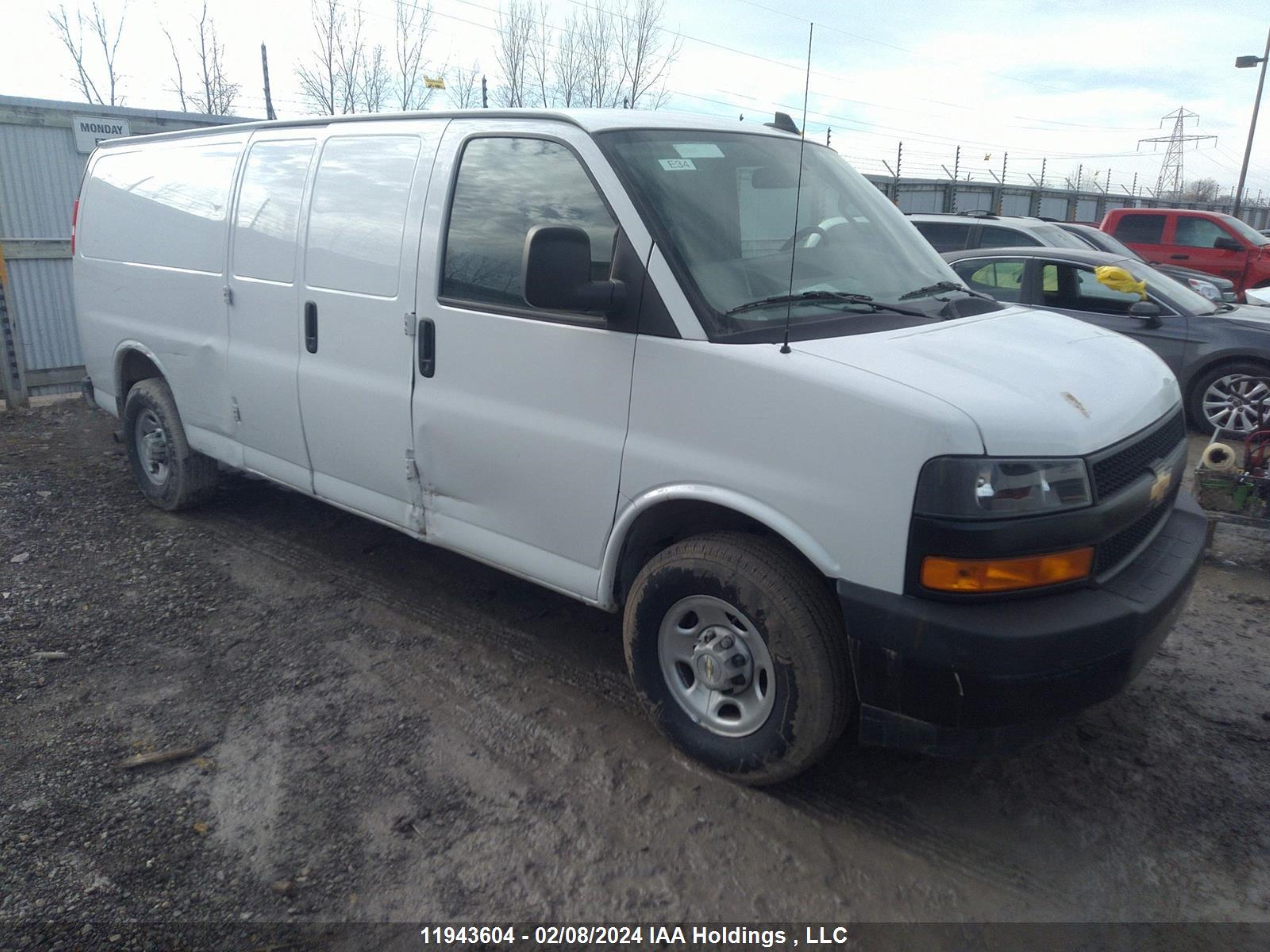 CHEVROLET EXPRESS 2021 1gcwgbfp3m1183500