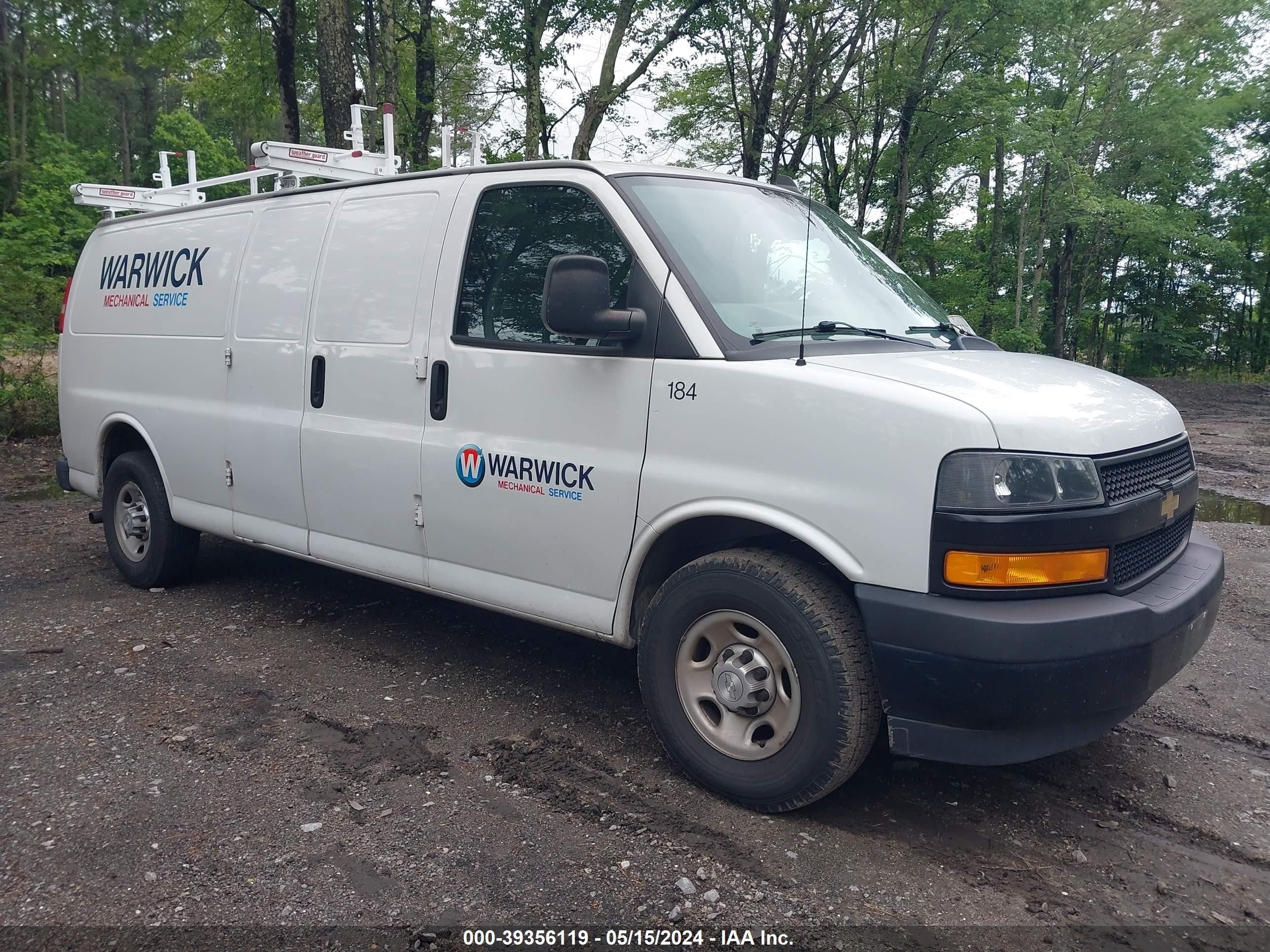 CHEVROLET EXPRESS 2018 1gcwgbfp7j1255780