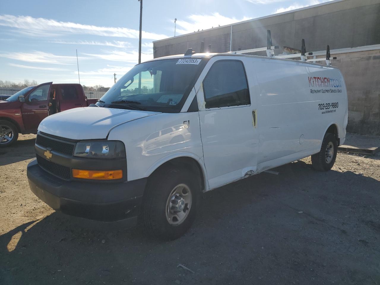 CHEVROLET EXPRESS 2019 1gcwgbfp7k1162369