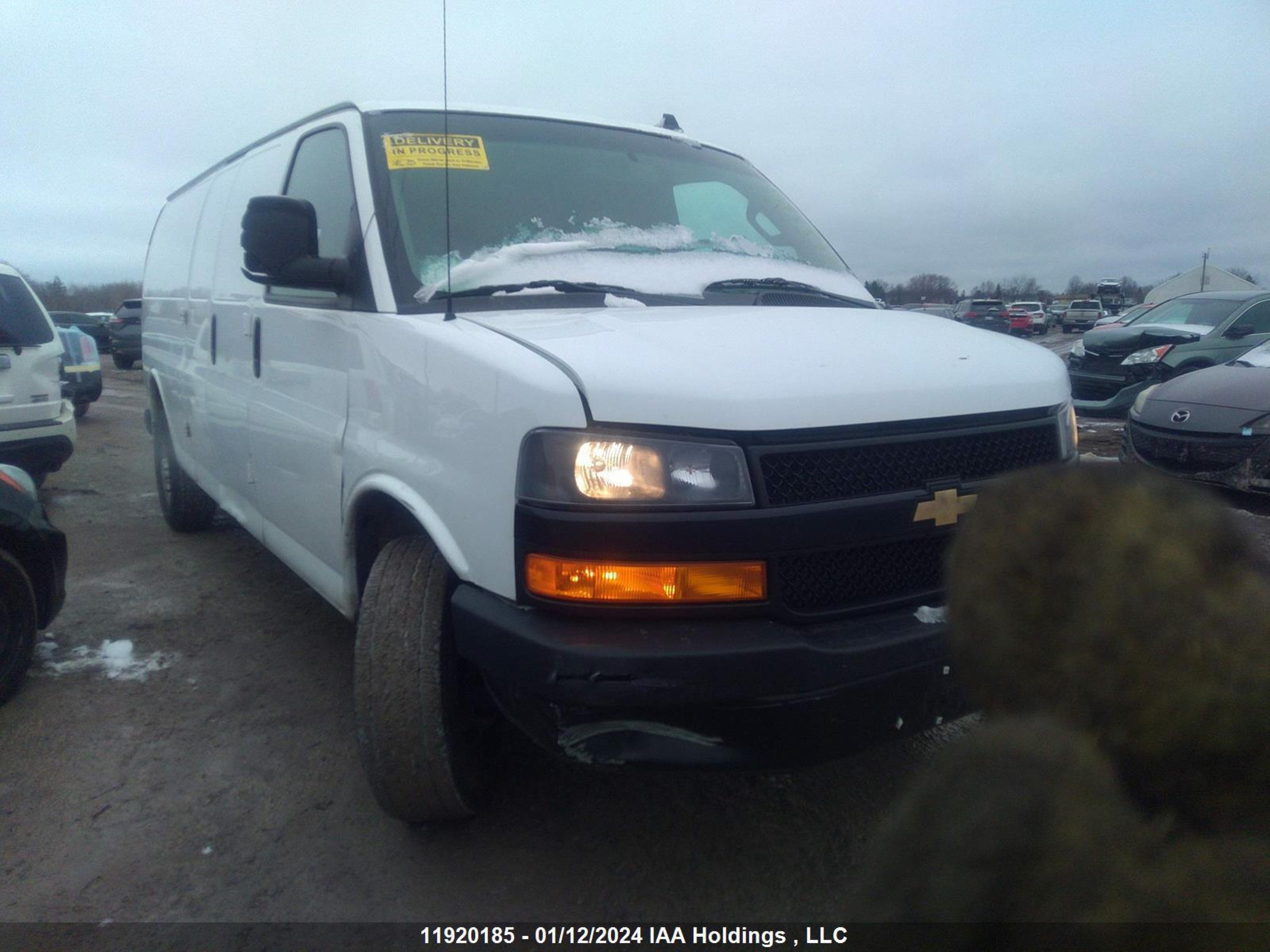 CHEVROLET EXPRESS 2021 1gcwgbfp9m1179337