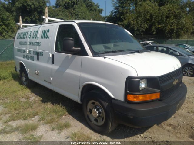 CHEVROLET EXPRESS CARGO VAN 2012 1gcwgfba1c1152043