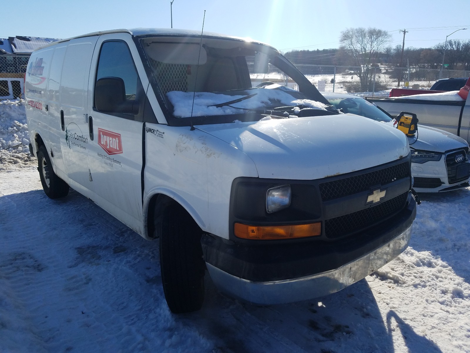 CHEVROLET EXPRESS G2 2011 1gcwgfba5b1125460