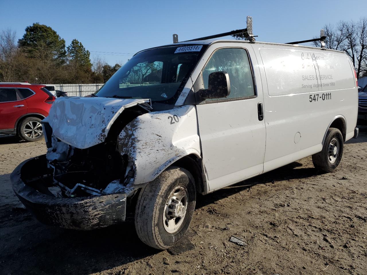 CHEVROLET EXPRESS 2013 1gcwgfba7d1151769