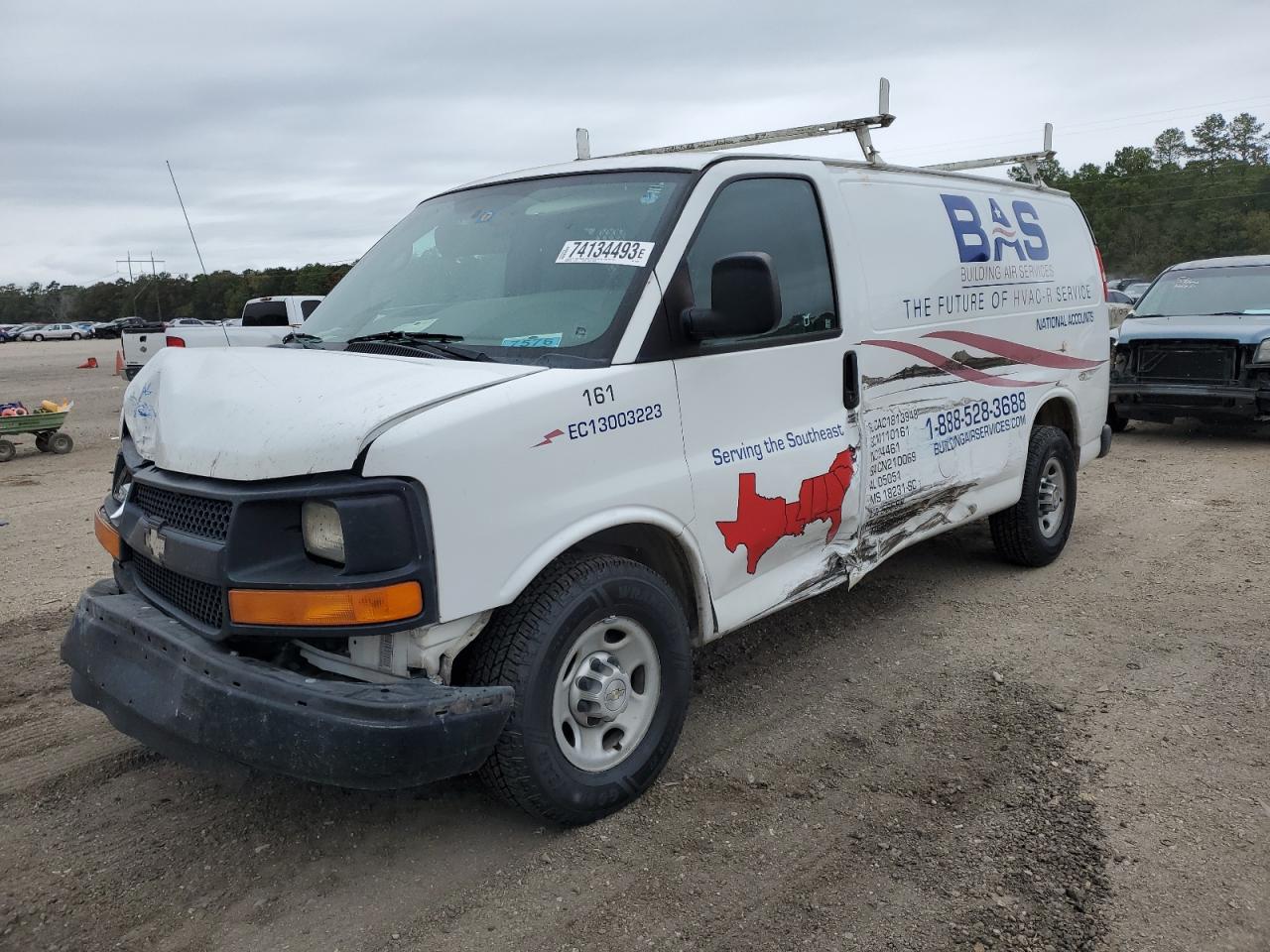 CHEVROLET EXPRESS G2 2014 1gcwgfba7e1119227