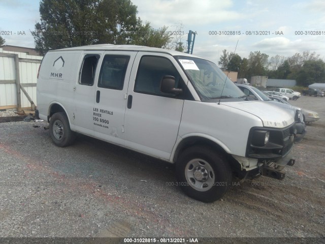 CHEVROLET EXPRESS CARGO VAN 2011 1gcwgfba8b1110421