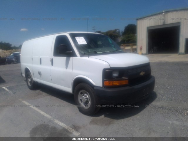 CHEVROLET EXPRESS CARGO VAN 2013 1gcwgfbaxd1169862