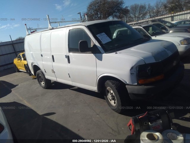 CHEVROLET EXPRESS CARGO VAN 2011 1gcwgfca0b1183880