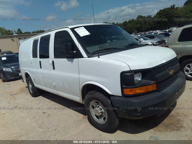 CHEVROLET EXPRESS CARGO VAN 2013 1gcwgfca1d1186533