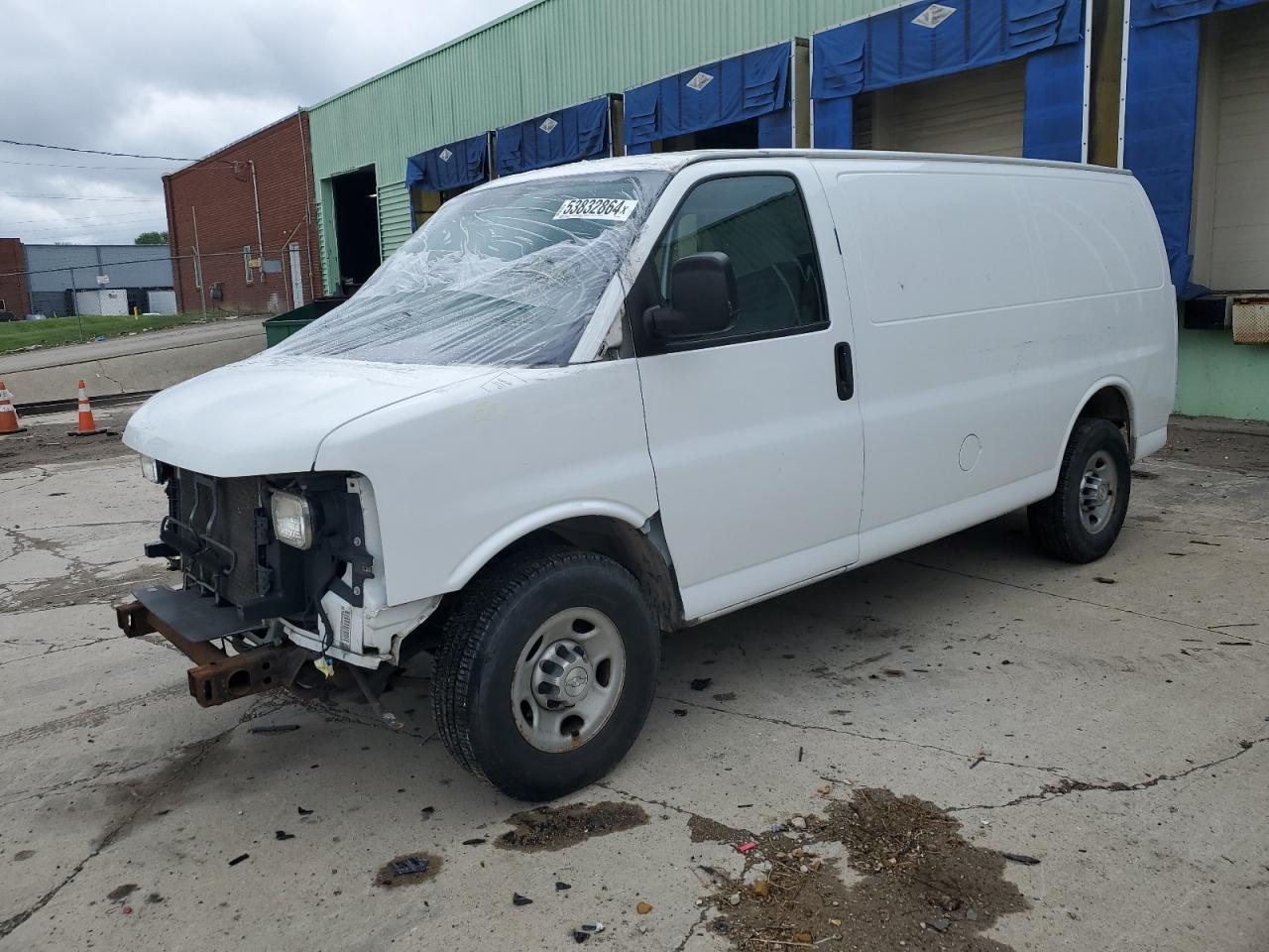 CHEVROLET EXPRESS 2014 1gcwgfca1e1185044