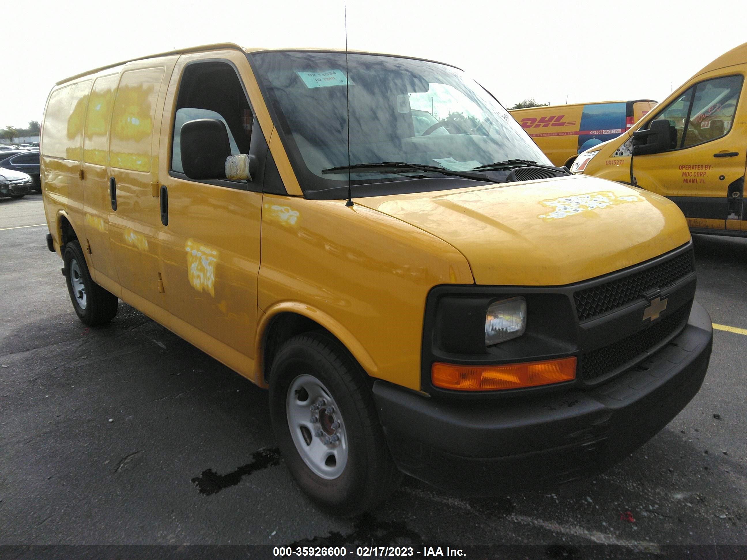 CHEVROLET EXPRESS 2014 1gcwgfca1e1200528