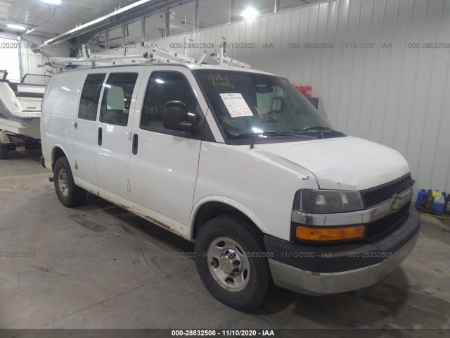 CHEVROLET EXPRESS CARGO VAN 2011 1gcwgfca2b1165493